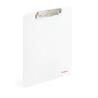 Poppin Clipboard - 9" x 12-1/2" - White-Coordinates perfectly with other white Poppin products