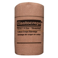 Safecross Cotton Crepe Bandage 3" x 4.6 M, 6 Pack (3686)-Length: Roll