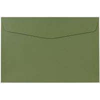 JAM Paper 6" x 9" Booklet Envelopes, Olive Green, 1000 Pack (3157498b)-6" x 9"