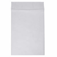 JAM Paper Tyvek Expandable Open End Catalog Envelopes with Peel & Seal Closure - 10" x 12" x 1.5" - White - 250 Pack -Colour: White