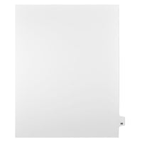 Mark Maker Legal Exhibit Index Tab White Single Tabs, 1/25th Cut, Letter Size, No Holes, Number 98, 25 Pack-White Single Tabs, 1/25th Cut
