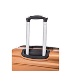 TOSCANO MAGNIFICA 21" Hardside Carry On Luggage - Bronze Gold-Soft Jelly Handle Grips