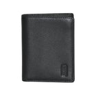 Club Rochelier Snap Cardholder & Billfold Wallet - Black-Black - Leather
