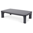 Allsop Height-Adjustable Monitor Stand - Black-Compatibility: Monitors up to 32" and 30 lbs