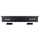 kieragrace Providence Morris Half Moon Shelf - Black, Matte Finish-Manufactured wood, matte black finish