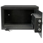 SentrySafe Digital Security Safe - 0.58 Cu. Ft.-Lock Type: Digital locking mechanism with override key. Comes with factory set code that can be changed to your own personal 2-8 digit code. Complete with 2 override keys