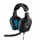Logitech G432 Wired Gaming Headset - PC - Black-Enjoy expansive cinematic sound. Big 50 mm audio drivers deliver an incredible sound experience