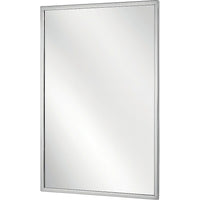 Angle Frame Mirrors, Dimensions W" x H" - 18 x 30, JC270-Satin