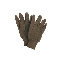 Zenith Safety Brown Jersey Gloves - 60 Pack-Colour: Brown
