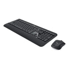 Logitech Advanced Wireless Keyboard and Mouse Combo (920-008701)-Comfortable ambidextrous mouse