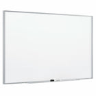 Quartet Fusion Nano-Clean Magnetic Whiteboard - 4' x 3'-Board surface is recessed from the frame to deliver a fresh, clean look