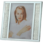 Elegance Starlet Crystal Filled Photo Frame, 5" x 7"-Heavy feel, this picture frame brings affordable luxury to your home.