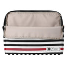 Vangoddy Luxe Series 16" Laptop Sleeve - Striped - Red-Made with high quality new material, this trendy and cozy sleeve is your perfect choice!