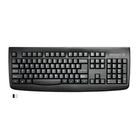 Kensington Pro Fit Wireless Keyboard - Black-Full-size keyboard layout features six rows including numeric keypad