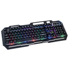 Dart Frog RGB Wired Gaming Keyboard - Black-Vivid multicolor backlights illuminate the command center
