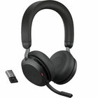 Jabra Evolve2 75 UC Bluetooth USB-A Headset-Black, On-ear headband