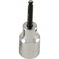 Gray Tools 3/8" X 3/8" Drive Magnetic Ball End Hex Head, Chrome Finish Socket-Size: 3/8"