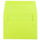 JAM Paper A2 Invitation Envelopes, 4.38 x 5.75, Brite Hue Ultra Lime Green, 1000 Pack (WDBH610B)-Size: A2 (4 3/8" x 5 3/4")