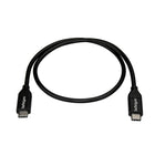 StarTech USB-C Cable, M/M, 1.6 ft (USB2CC50CM)-Convenient, reversible USB-C connector makes every connection easy