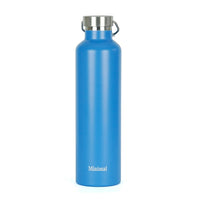 Minimal Insulated Flask, 1000mL, Blue-Holds 37oz / 1000ml of your favourite beverage