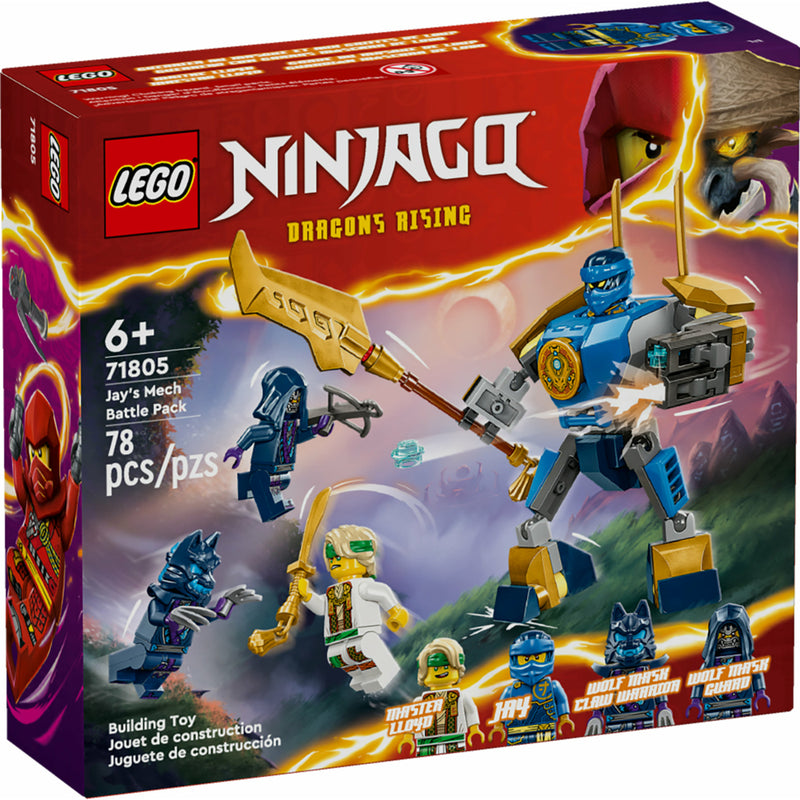 LEGO Ninjago Jay's Mech Battle Pack 78 Pieces