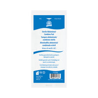 Wasip Sterile Abdominal/Combine Pad - 8" x 10"-Extremely high absorbency wound pads