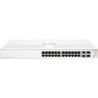 HP JL682A Instant On 1930 24-Port Gigabit Managed Switch with 10Gb SFP+ White-Instant On 1930 24G 4SFP/SFP+ Switch