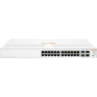 HP JL682A Instant On 1930 24-Port Gigabit Managed Switch with 10Gb SFP+ White-Instant On 1930 24G 4SFP/SFP+ Switch