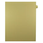 Mark Maker Legal Exhibit Index Tab Buff Single Tabs, 1/25th Cut, Letter Size, No Holes, Number 128, 25 Pack-Buff Single Tabs, 1/25th Cut