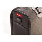 Air Canada Omni 20" Softside Carry On Spinner Luggage - Charcoal-8-wheel spinner wheels for easy and smooth mobility