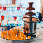 Koolatron Chocolate Fountain, Stainless Steel-Capacity: approx. 2 lbs of chocolate