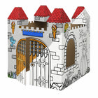 Bankers Box At Play Playhouse - 37"W x 37"L x 43"H - Castle-Easy 2-Piece Assembly: Playhouse easily folds up and breaks down for storage