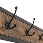 Vasagle Vintage Coat Rack With Storage Bench-Simulated wood finish