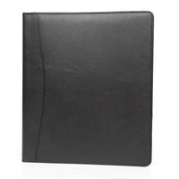 Ashlin Leone Executive 1" 3 Ring Binder, Black (P7207A-00-01)-Holds up to 100 - 150 sheets ( #20 bond paper )