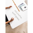 Archyi Dry Erase Meeting Table, Douro Collection, 83" x 29" x 39", White-Melamine resin