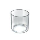 Azar Displays Deluxe Cylinder for Countertop, 5", 4 Pack (556335)-Counter top displays