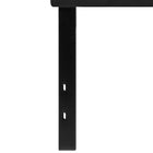 Flash Furniture Lennox Tufted Upholstered Twin Size Headboard - Black Vinyl-Button Tufted with Box Stitching