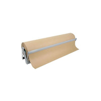 Crownhill 30" Paper Roll Dispenser, Grey-Features a spring-loaded blade to evenly cut paper