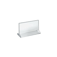 Azar Displays 5.5" x 8.5" Horizontal Top Load Acrylic Sign Holder, Clear, 10 Pack (142704)-Perfect for schools, businesses, homes, and retail stores