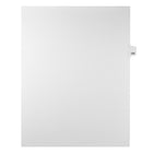 Mark Maker Legal Tabs - Letter Size - White - 1/25th cut - 25 tabs per package - 5 packages Pack - Number 133-White Single Tabs