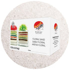 Sandtastik Floral Coloured Sand, 10 lb (4.5 kg) Box, Natural-Coarse grain with natural sparkle throughout