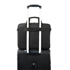 Everki Advance Laptop Bag/Briefcase, up to 14.1", Black (EKB407NCH14)-Ergonomic two-way adjustable shoulder strap