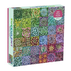 succulents 500 piece puzzle Galison Succulent Spectrum Puzzle - 500 Pieces