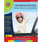 eBook: Transportation: Planes, Trains & Automobiles (PDF version - 1-User Download) - ISBN 978-1-55319-133-9 - Grade 1-You will receive two emails: one confirming your entire order, and one with a "Download Software" buttonYou can download immediately or return to your email to download later