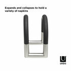 Umbra Swivel Squeeze Napkin Holder - Plastic, Metal - Nickel/Black - 3 Pack-6