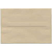 JAM Paper A8 Invitation Envelopes, 5.5 x 8.125, Sandstone Ivory Recycled, 100 Pack (83728g)-Sandstone