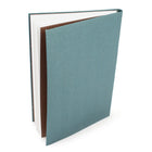 Staples Grid Fabric Journal - Teal - 6" x 8"-Dimensions: 6" W x 8" L