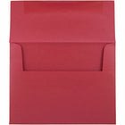 JAM Paper A2 Invitation Envelopes, 4.38 x 5.75, Stardream Metallic Jupiter Red, 250 Pack (SD5370 20H)-Blank interior for personalized message