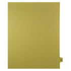 Mark Maker Legal Exhibit Index Tab Buff Single Tabs, 1/15th Cut, Letter Size, No Holes, Number 134, 25 Pack-Buff Single Tabs, 1/15th Cut