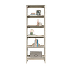 Sauder Trestle 5-Shelf Bookcase - 71.14" H - Chalked Chestnut (424122)-5 shelves